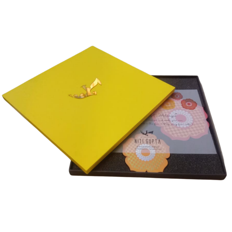 Flower Melange Yellow Box